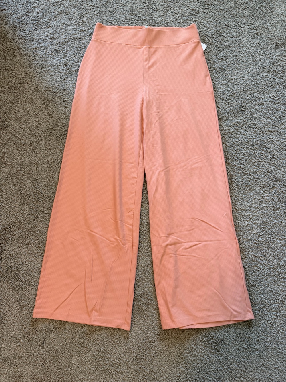 RHONE Coral Ribbed Active Top